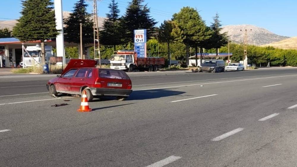 Malatya’da trafik kazası: 1 yaralı
