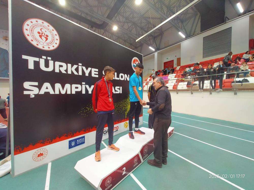 Malatyalı sporcu Yalçın, Türkiye Şampiyonu